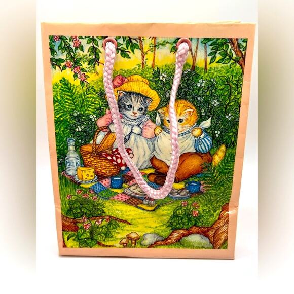 1990 Kitty Cucumber gift bags, set of 3, never used - Picture 7 of 10